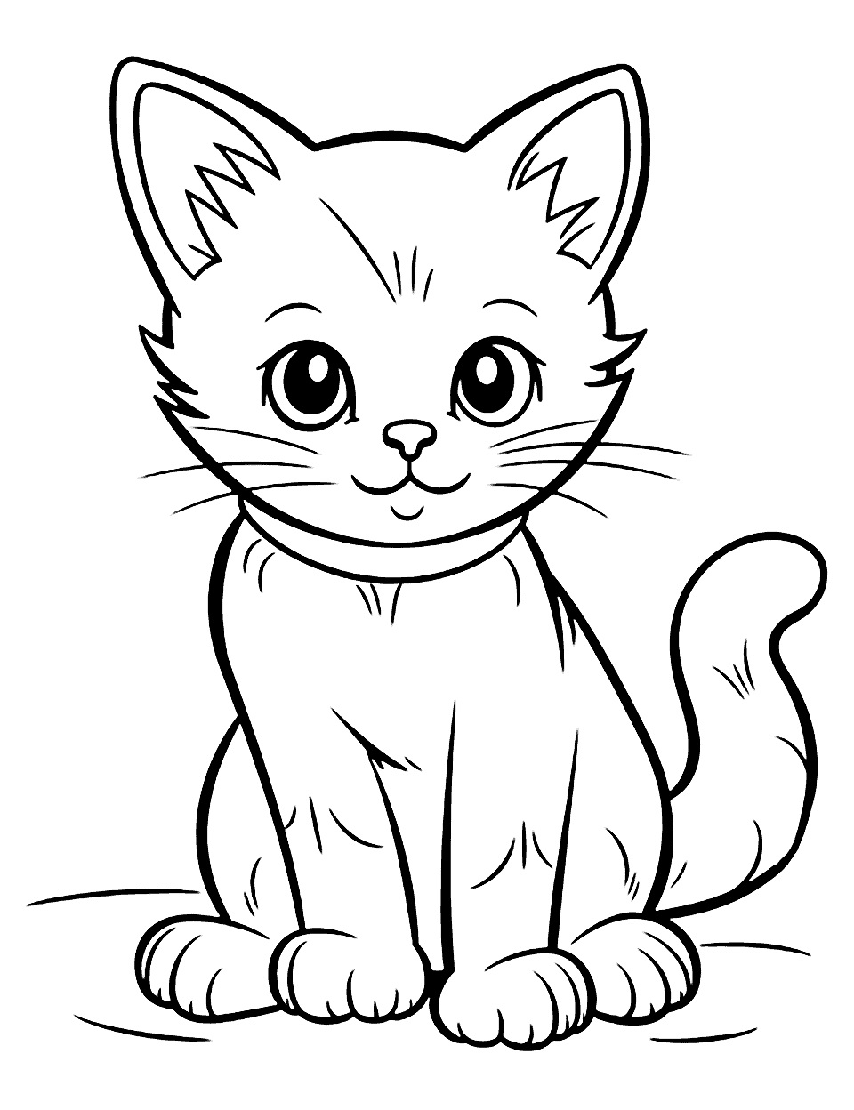 cat coloring pages