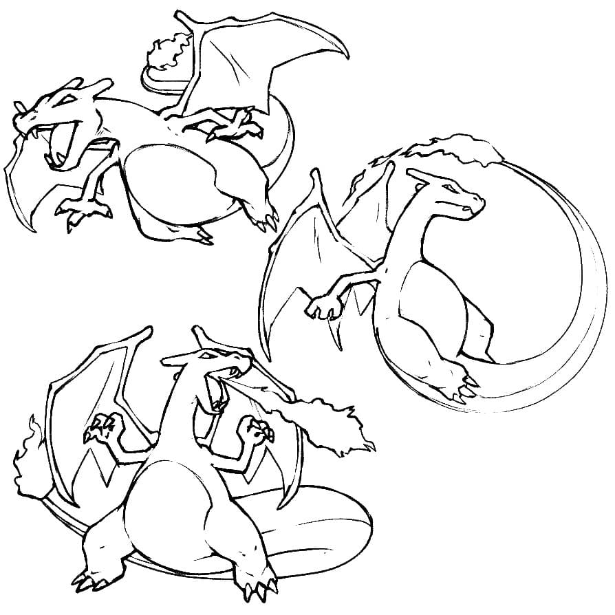 charizard coloring page charizard coloring page