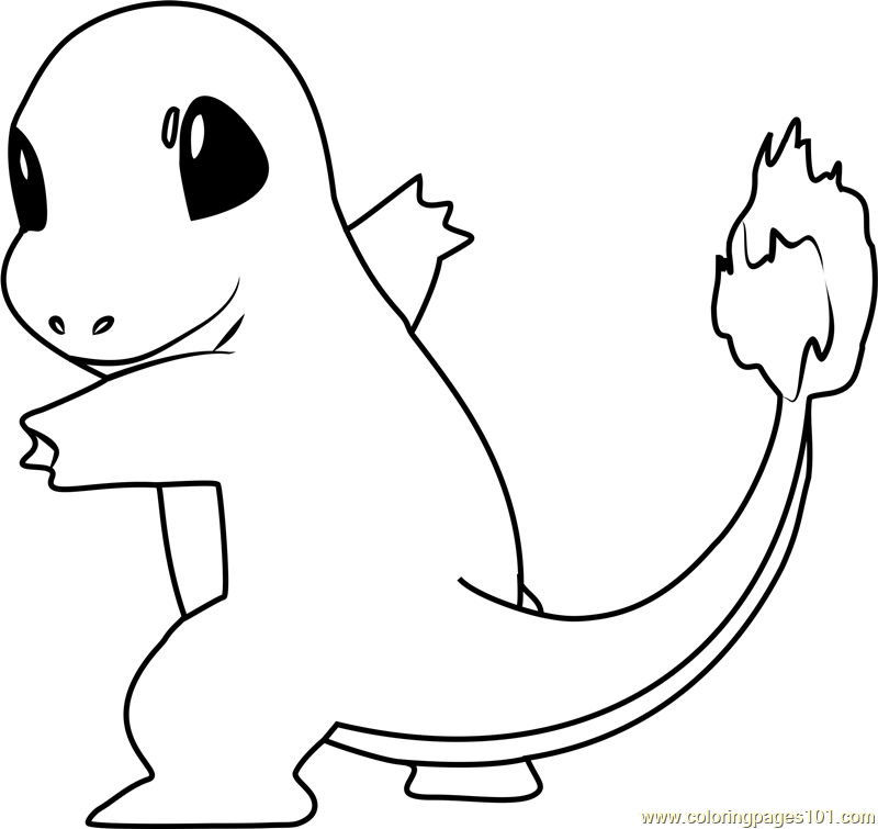 charmander coloring page charmander coloring page