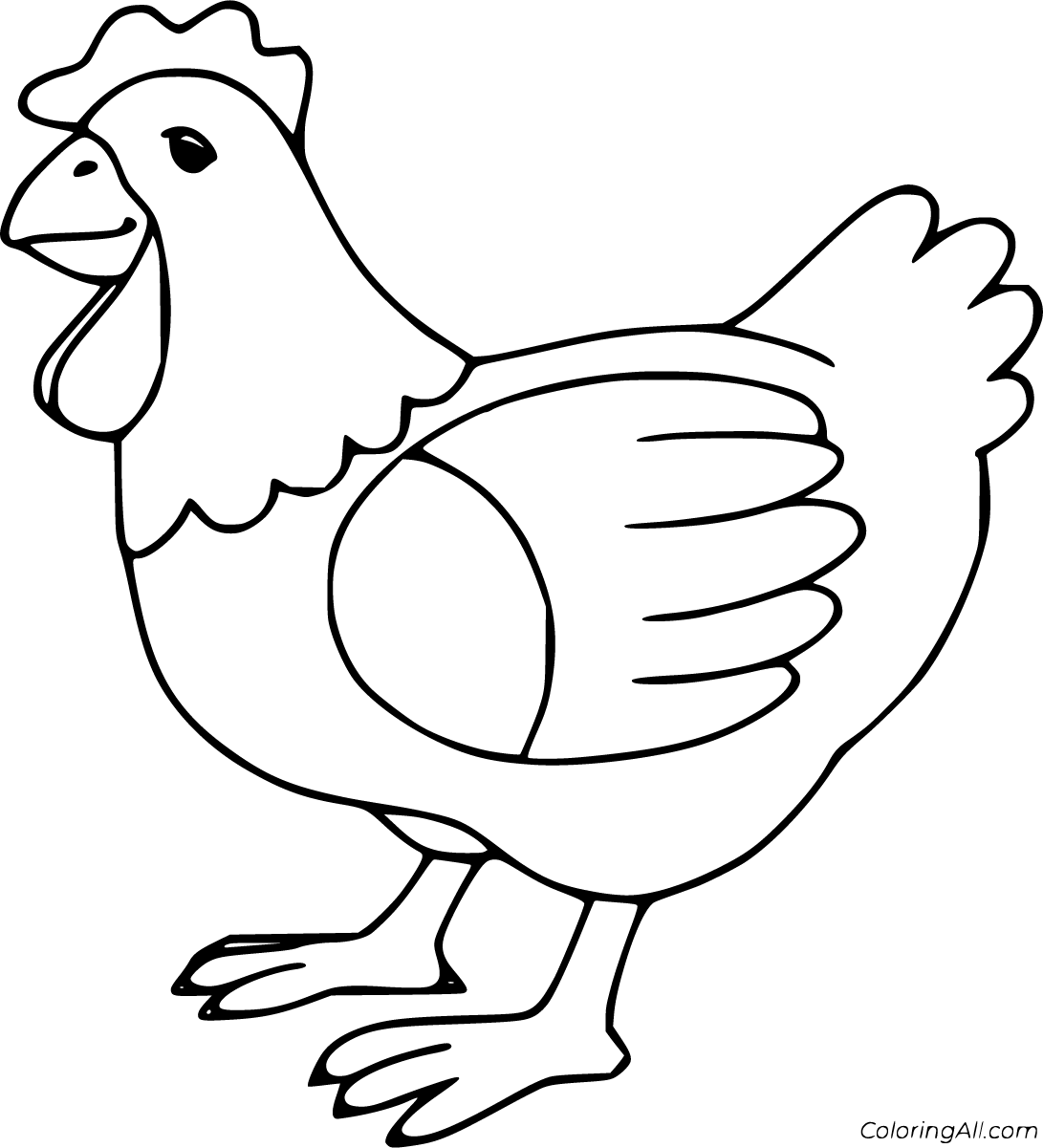 Chicken Coloring Pages 26 Free Printables ColoringAll Chicken Coloring Pages 26 Free Printables ColoringAll