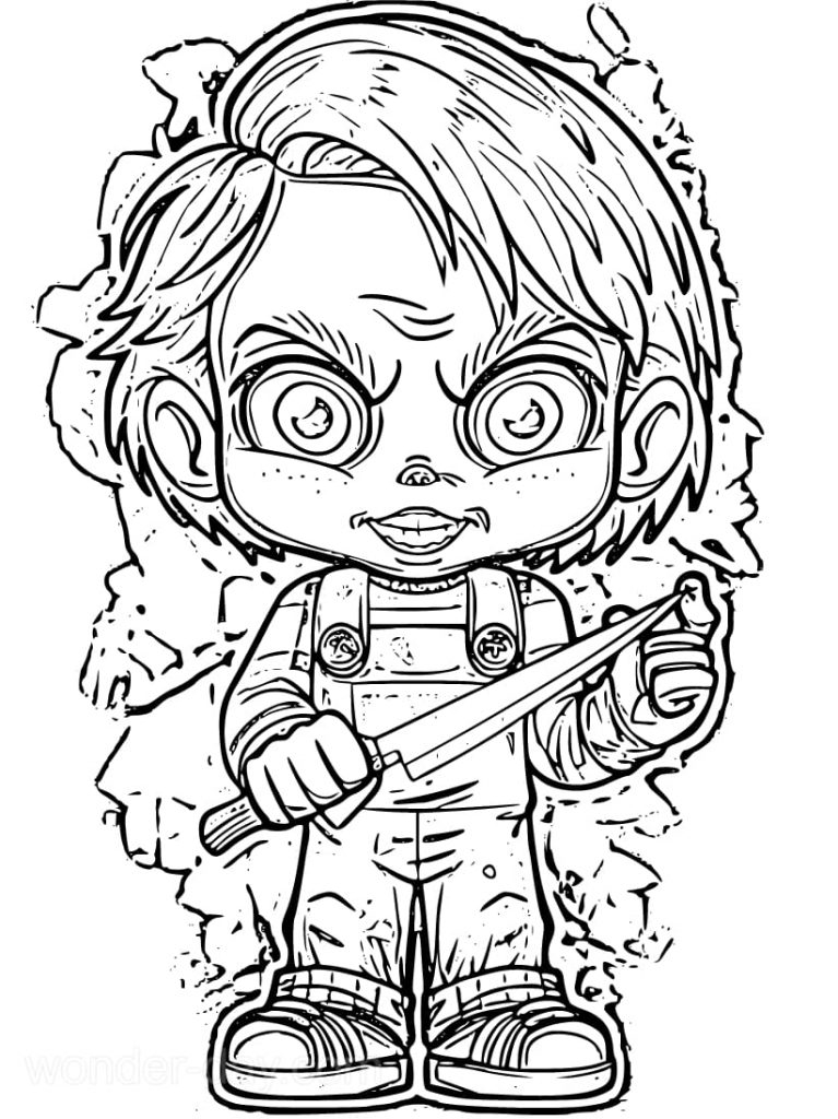Chucky Coloring Pages WONDER DAY Coloring Pages For Children And Adults