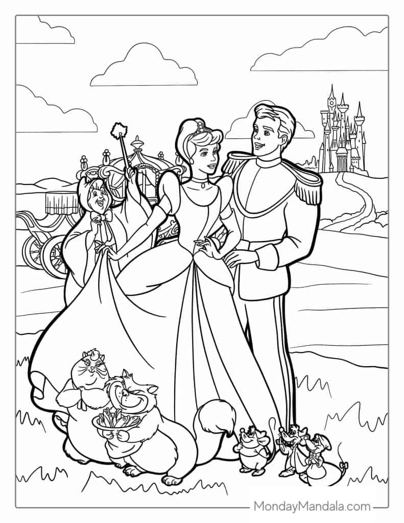 Cinderella Coloring Pages Disneyclipscom Disney 39 s Cinderella Cinderella Coloring Pages Disneyclipscom Disney 39 s Cinderella