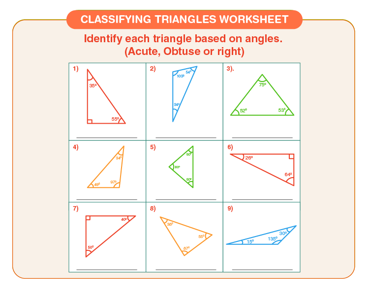 Classifying Triangles Worksheet Download Free Printables For Kids Classifying Triangles Worksheet Download Free Printables For Kids