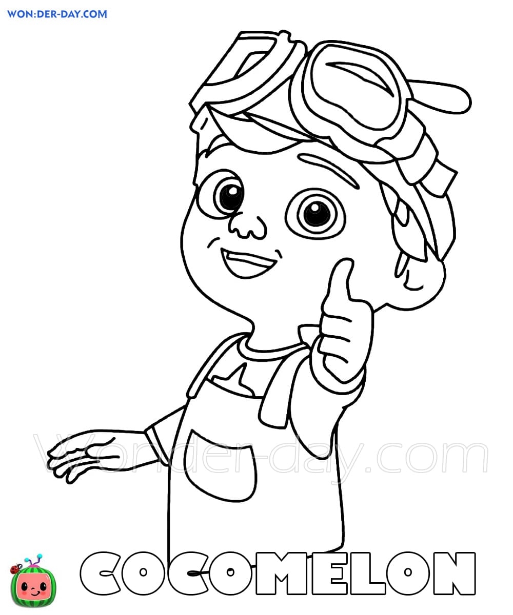 Cocomelon Coloring Pages 50 Coloring Pages WONDER DAY Coloring 