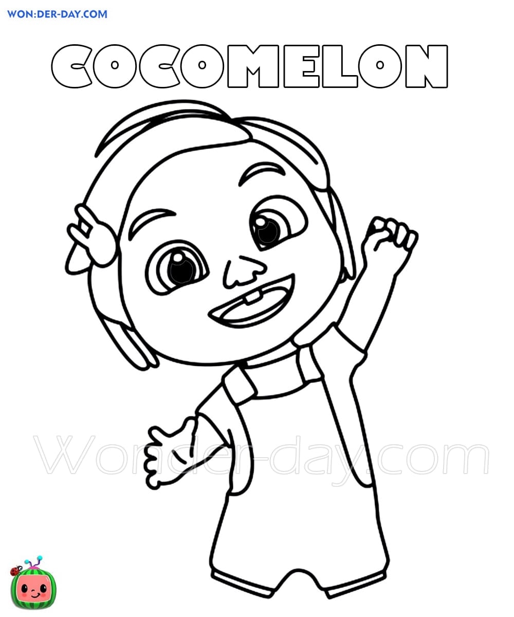 cocomelon coloring pages