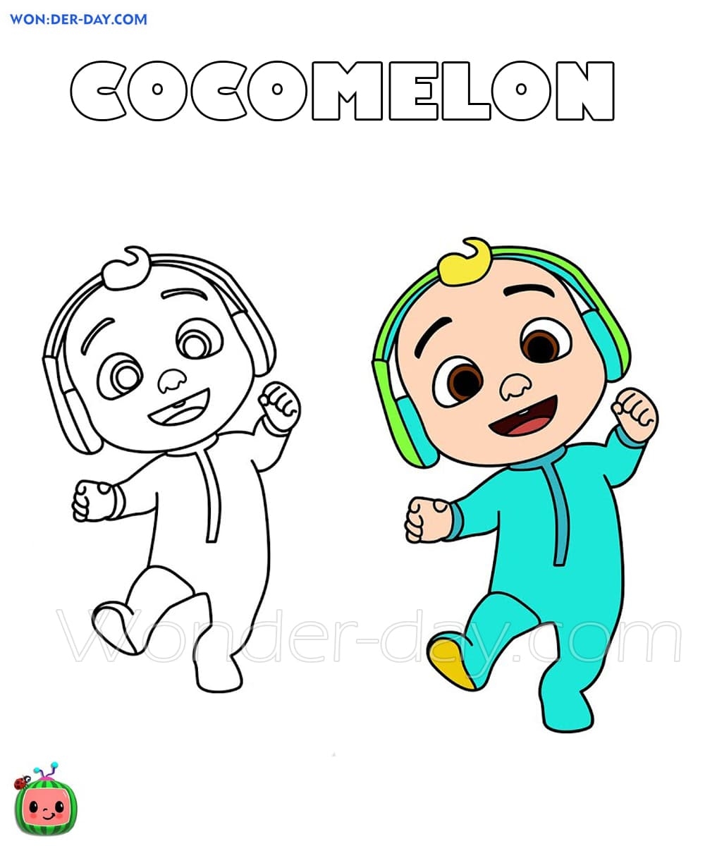 Cocomelon Coloring Pages 50 Coloring Pages WONDER DAY Coloring 