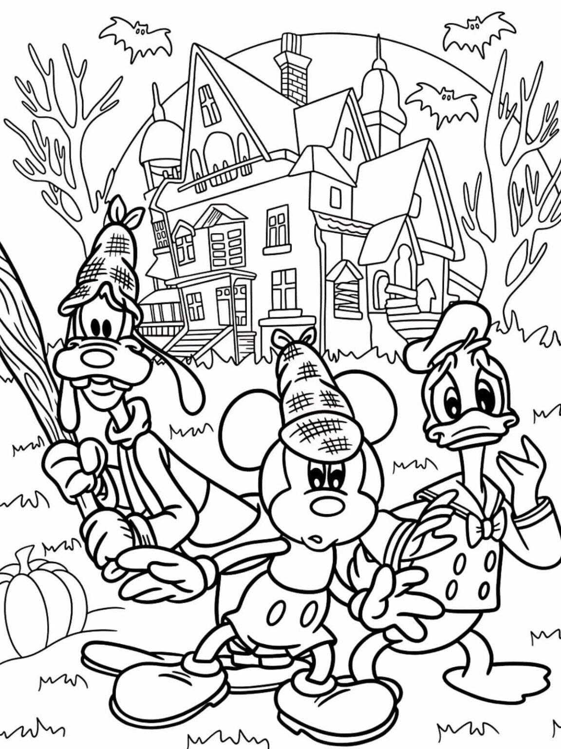 Collection Of 30 Disney Halloween Coloring Pages Printable Collection Of 30 Disney Halloween Coloring Pages Printable
