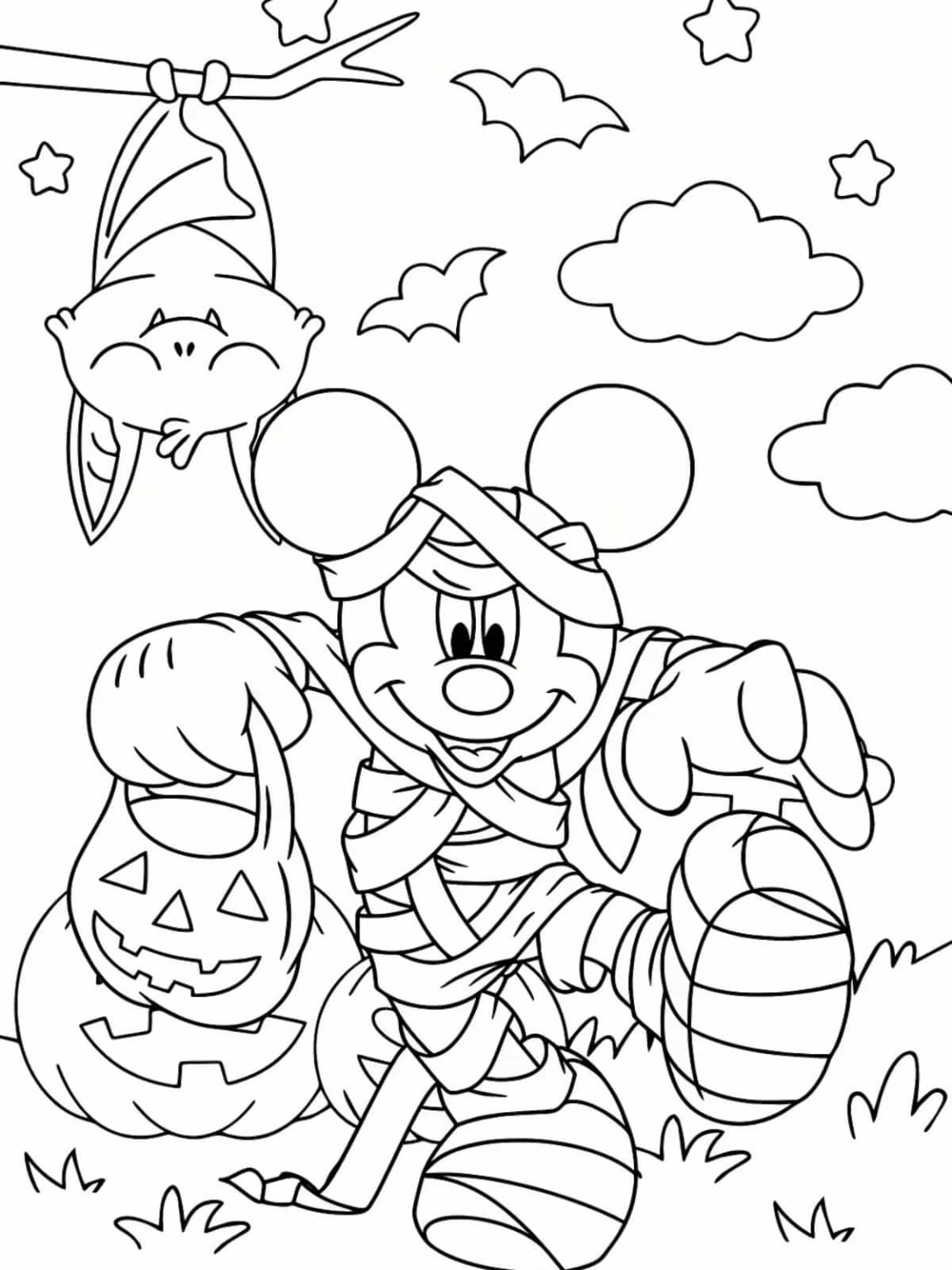 Collection Of 30 Disney Halloween Coloring Pages Printable Collection Of 30 Disney Halloween Coloring Pages Printable