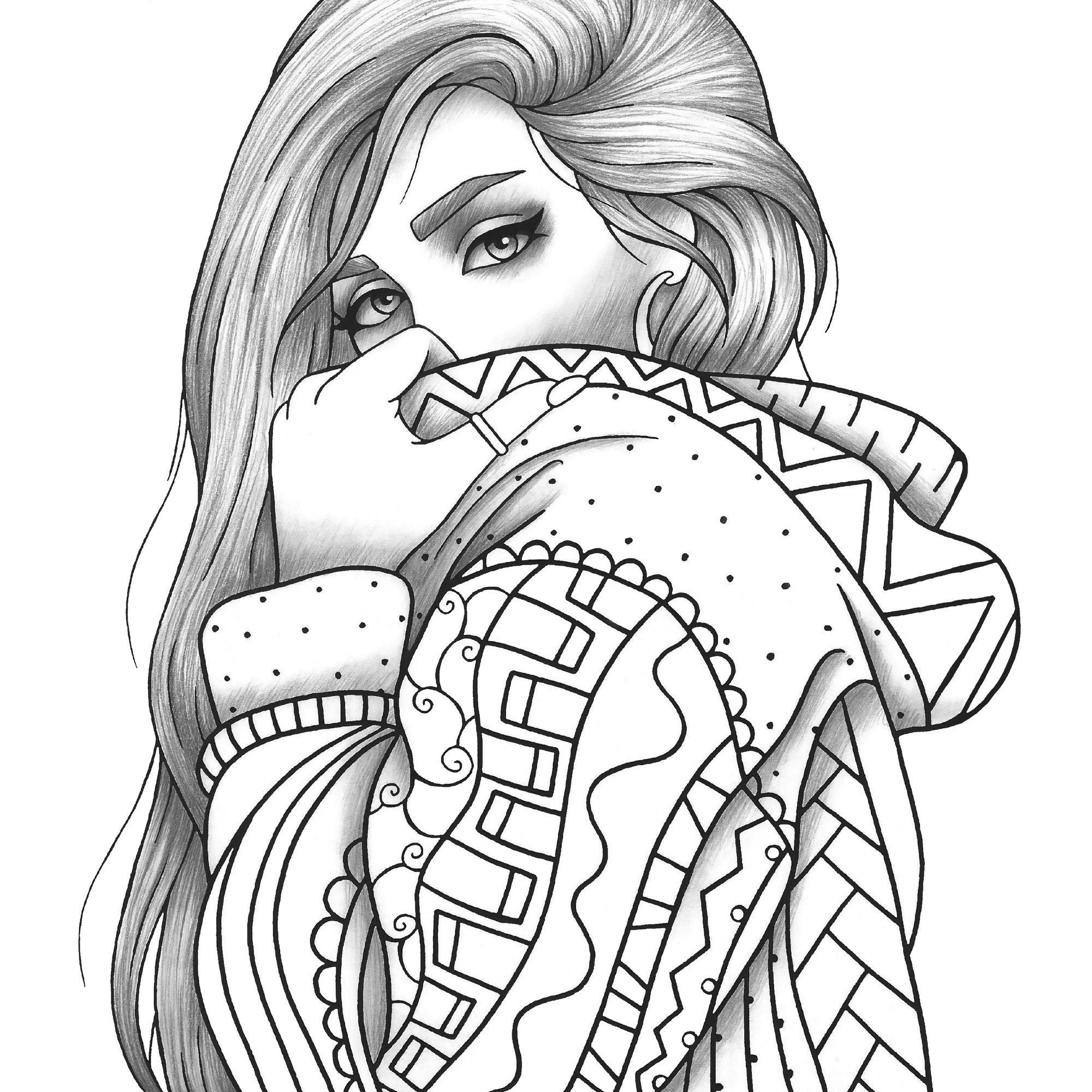 Collection Of Adult Coloring Pages People Free Printable Collection Of Adult Coloring Pages People Free Printable