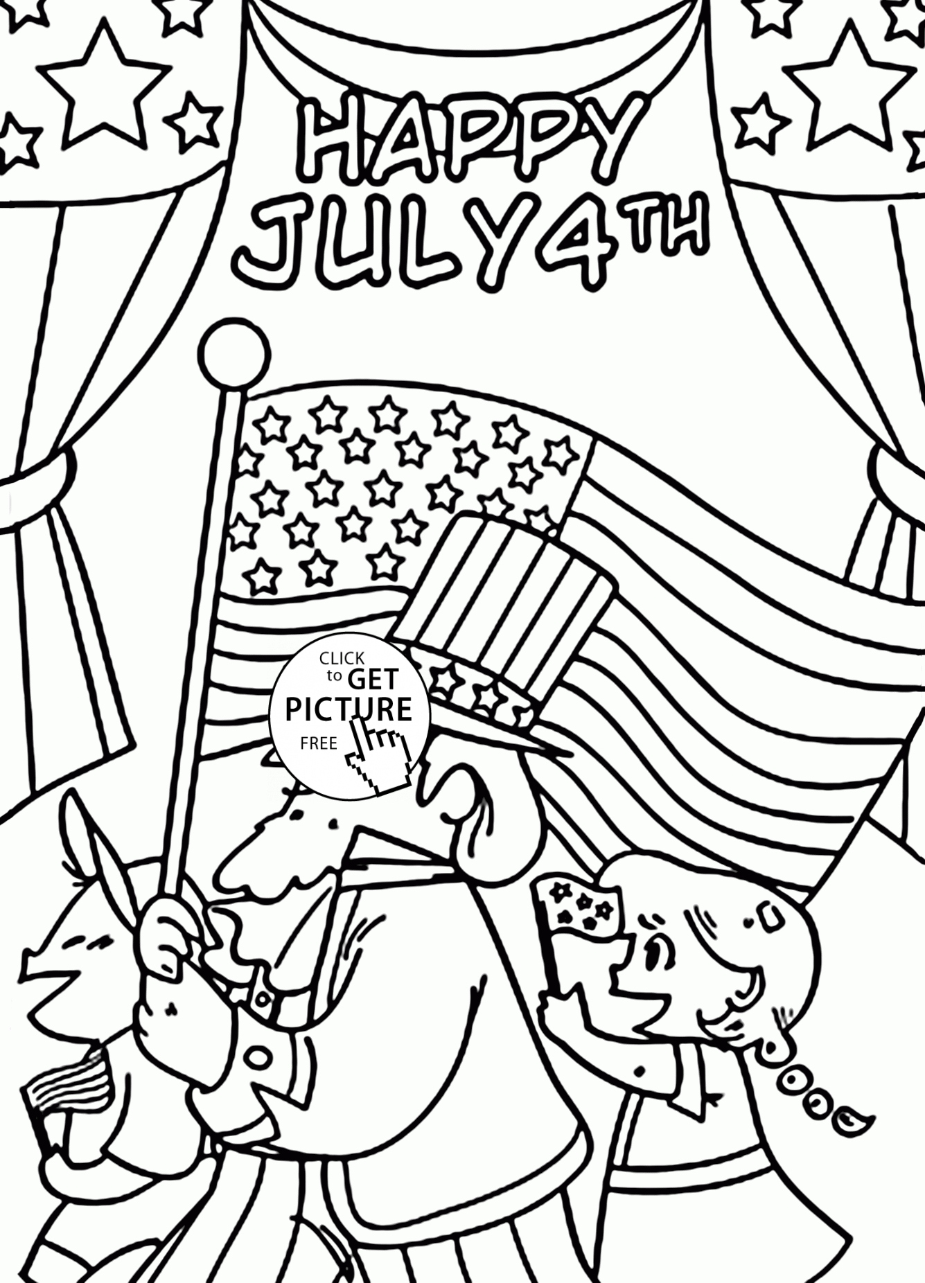 Collection Of Fourth Of July Coloring Pages Free Printable Collection Of Fourth Of July Coloring Pages Free Printable