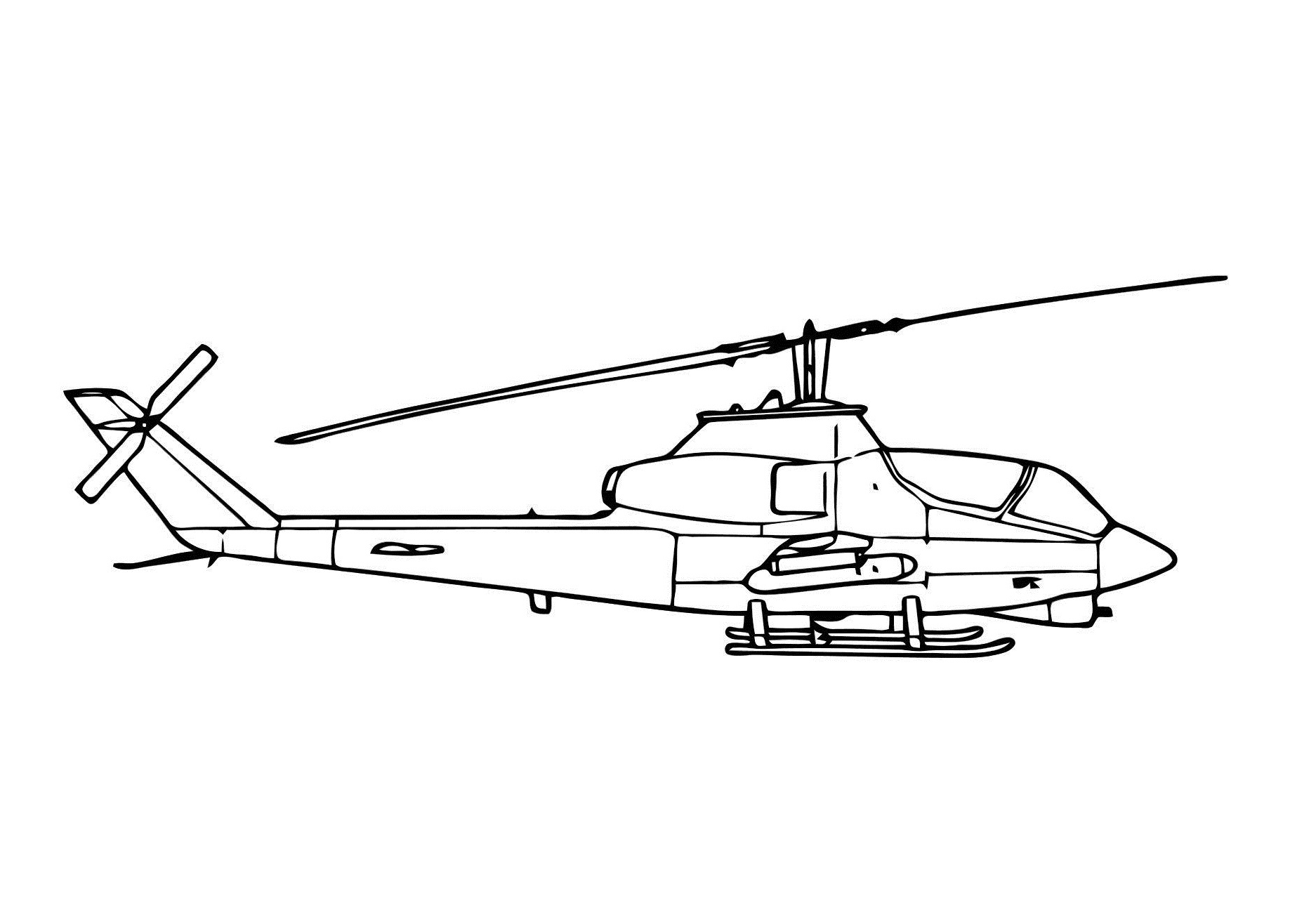 Collection Of Helicopter Coloring Pages Free Printable