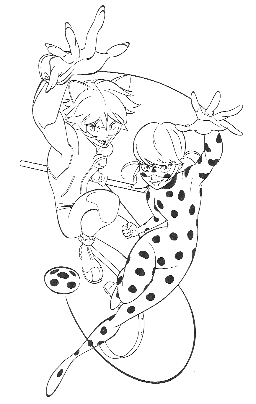 Collection Of Miraculous Ladybug Coloring Page Free Printable