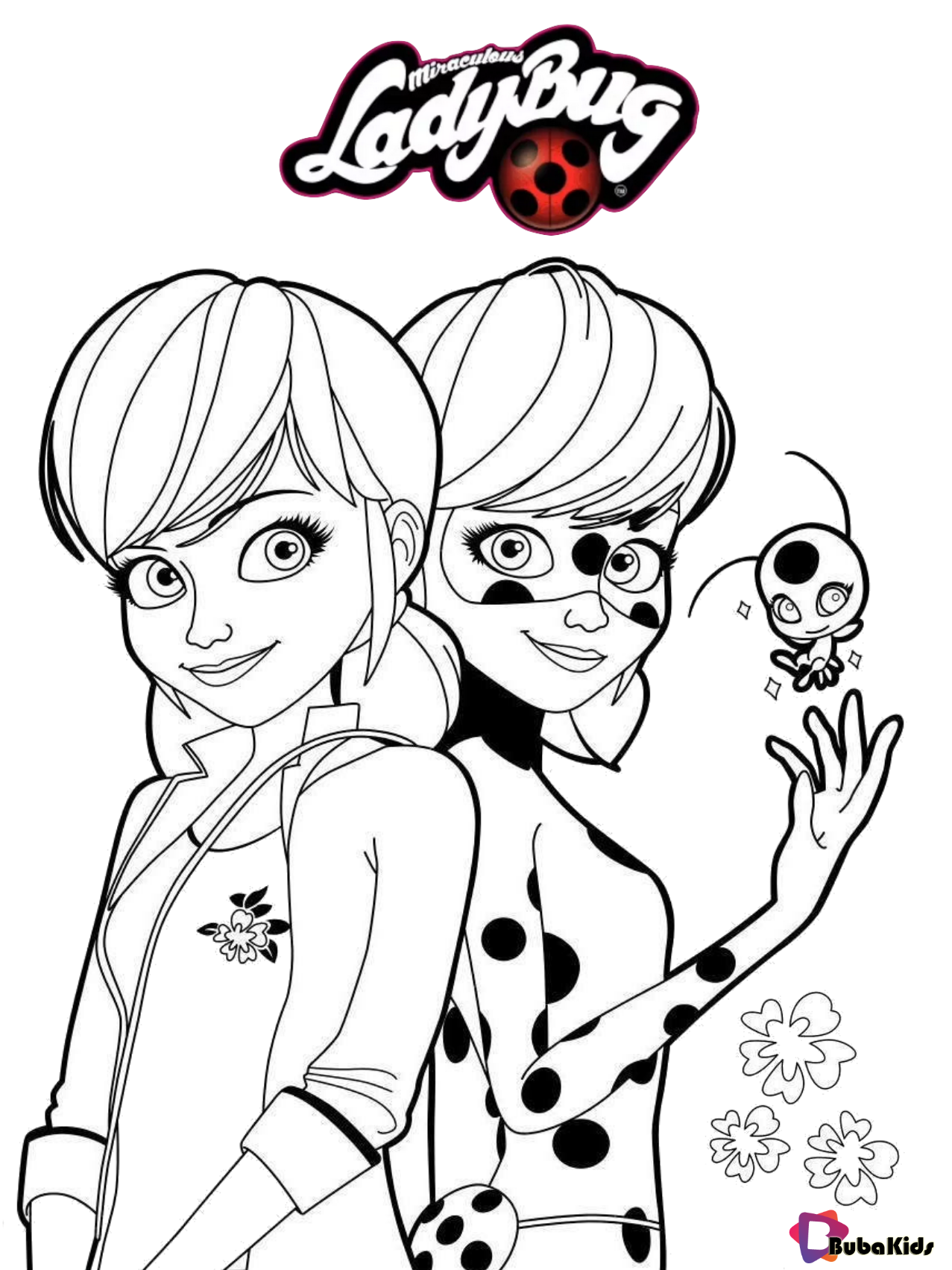 Collection Of Miraculous Ladybug Coloring Page Free Printable