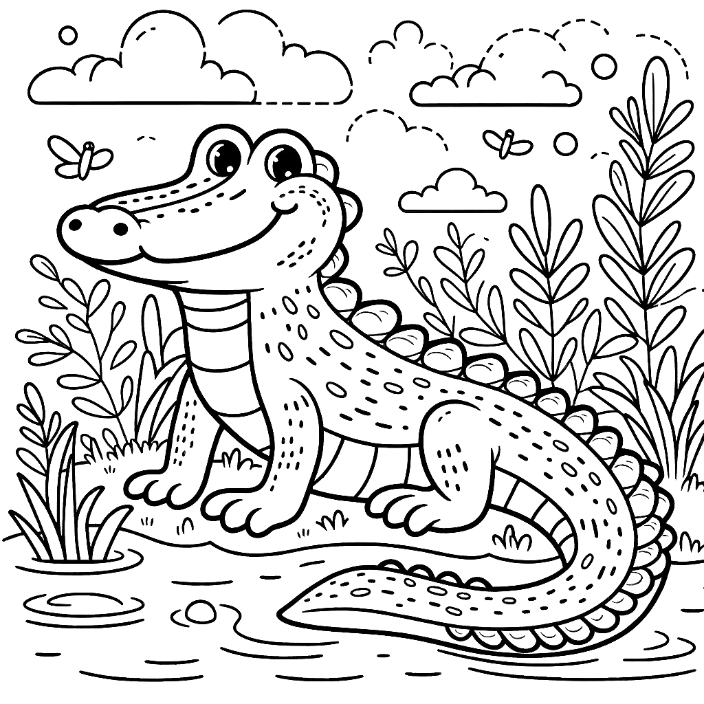 Coloring Alligator Pages Super Simple Animal Worksheets Activities Coloring Alligator Pages Super Simple Animal Worksheets Activities