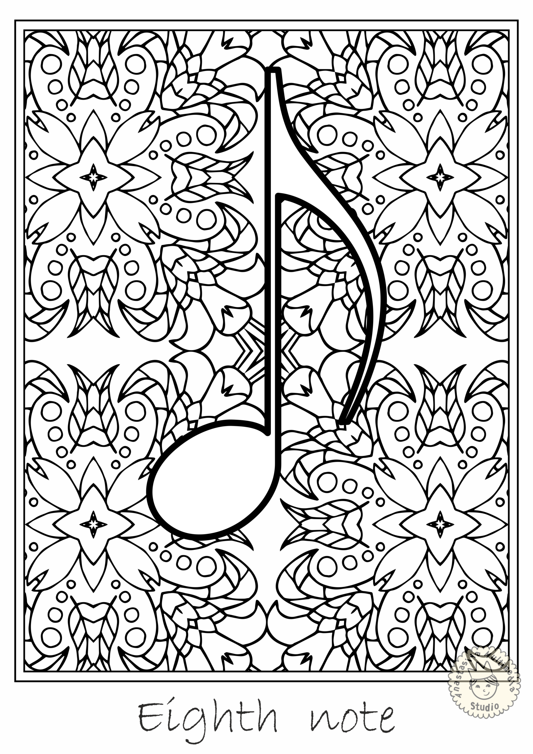 Coloring Pages For Music Music Coloring Book And Pages Fun Musical