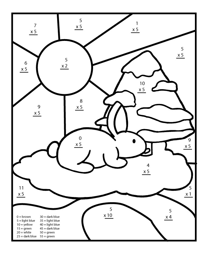 Coloring Pages Math Worksheets Coloring Book 