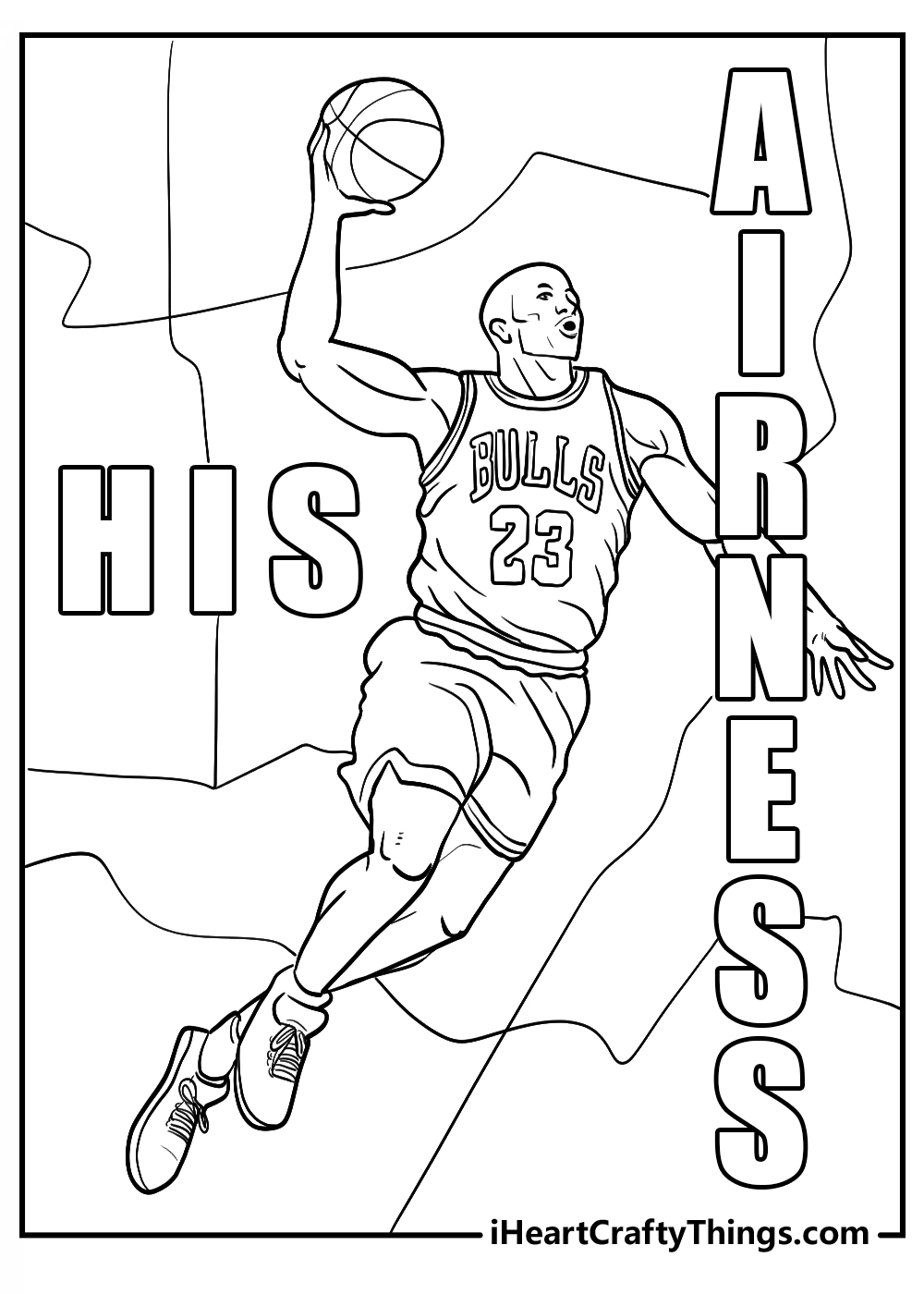 Coloring Pages Michael Jordan 2025 Coloring Pages Michael Jordan 2025