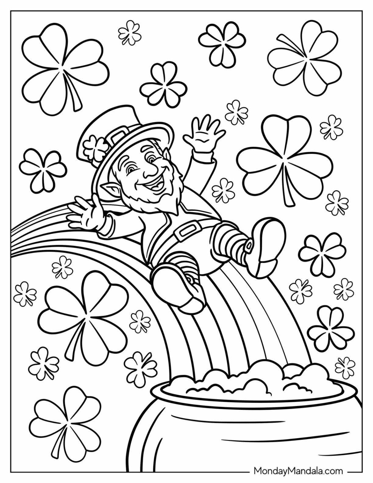 Coloring Pages St Patricks Day