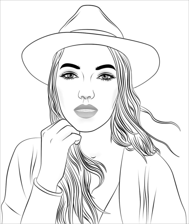 Coloring Printable Pages Of People Coloring Printable Pages Of People