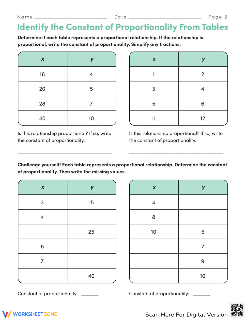Constant Of Proportionality Worksheets Constant Of Proportionality Constant Of Proportionality Worksheets Constant Of Proportionality