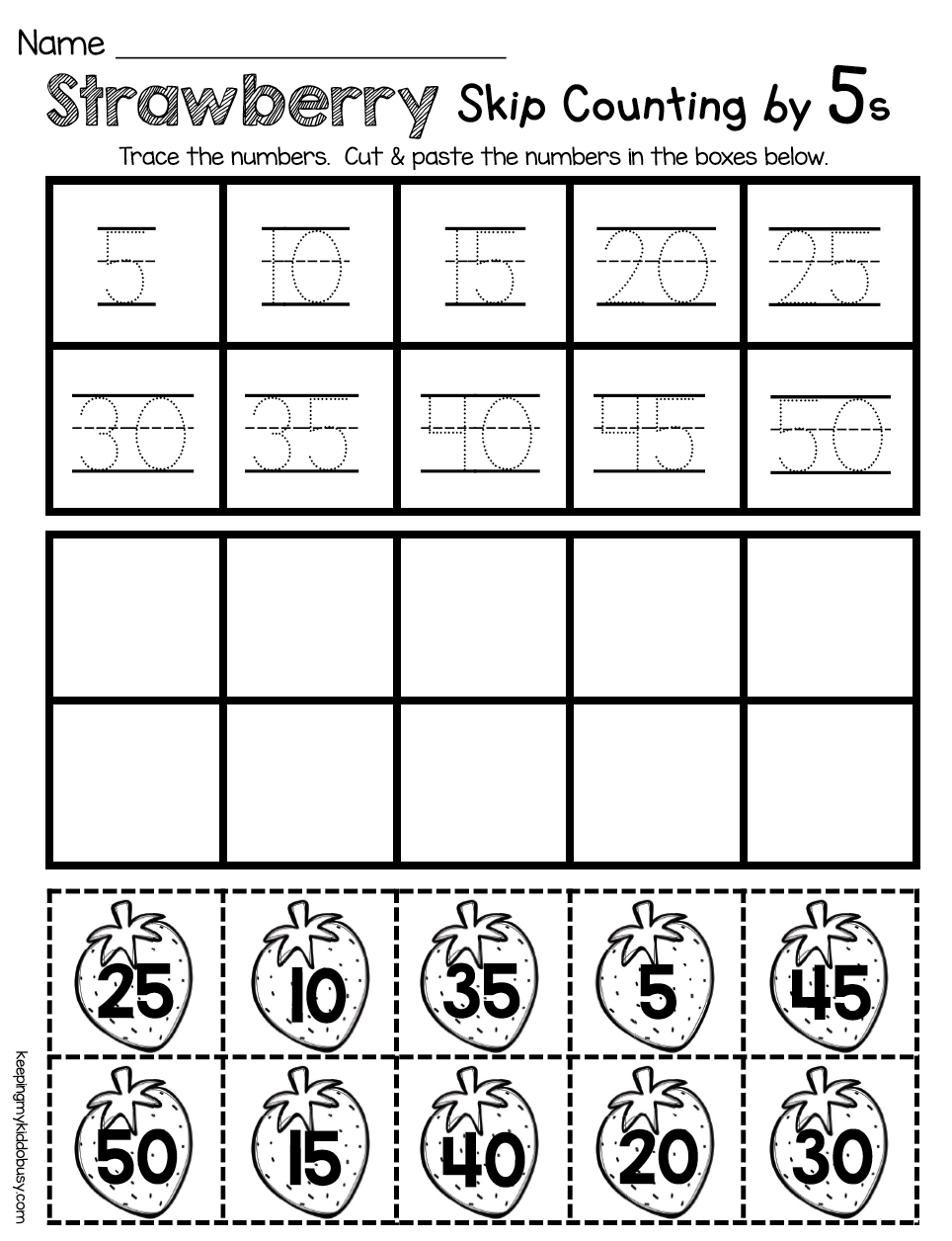 Counting By 5S Worksheet Worksheet Activity Sheets