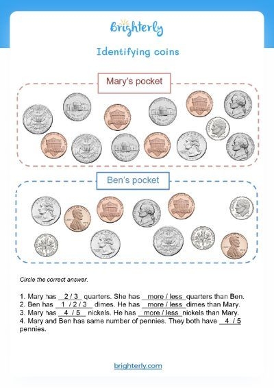 Counting Coins Worksheets Worksheets Library