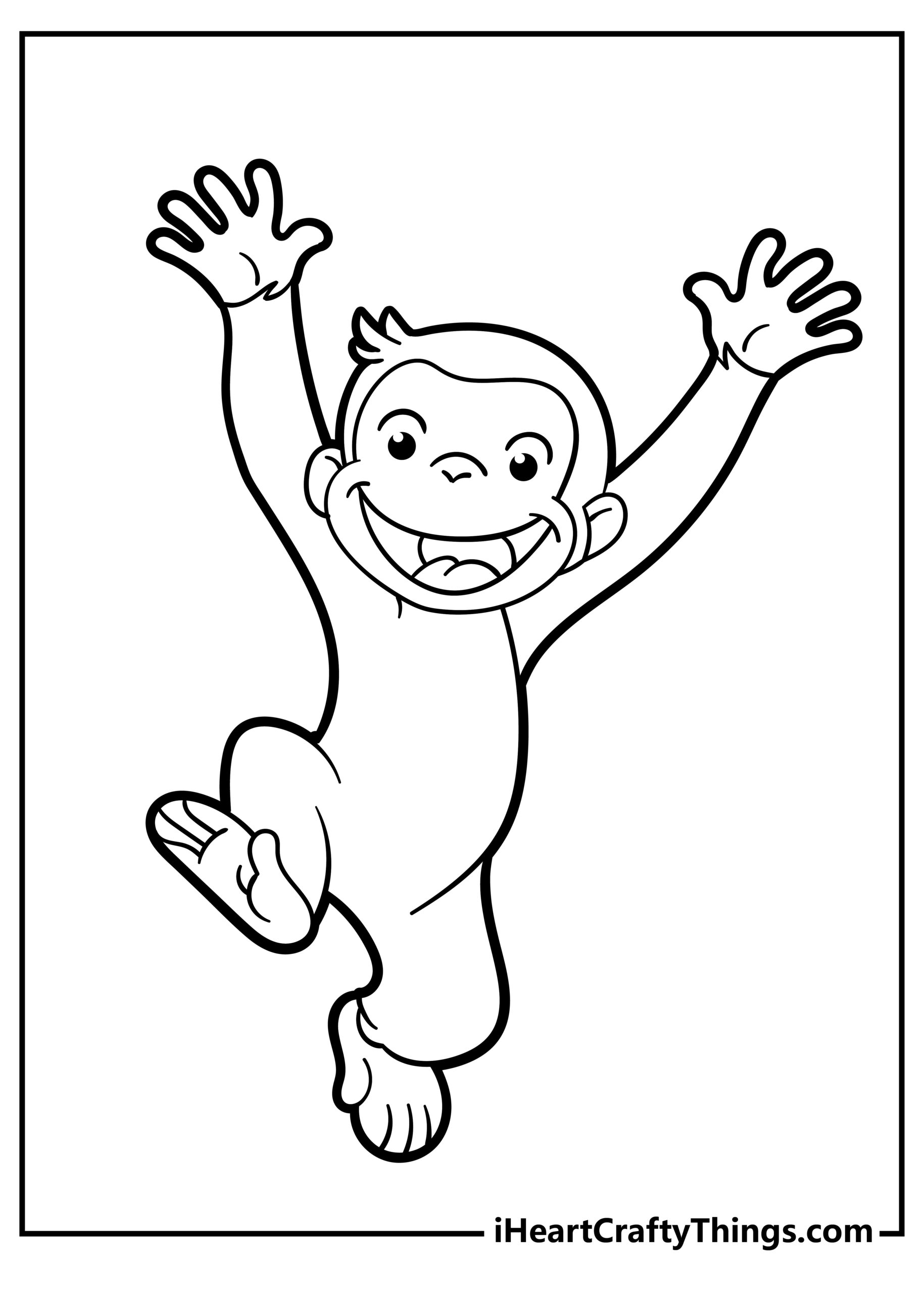 Curious George Coloring Sheets