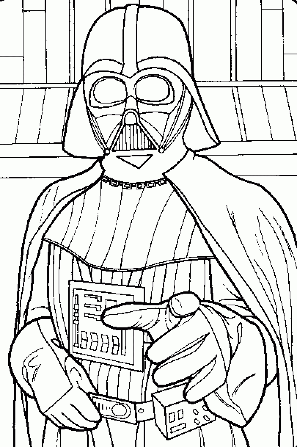Darth Vader Coloring Pages To Download And Print For Free