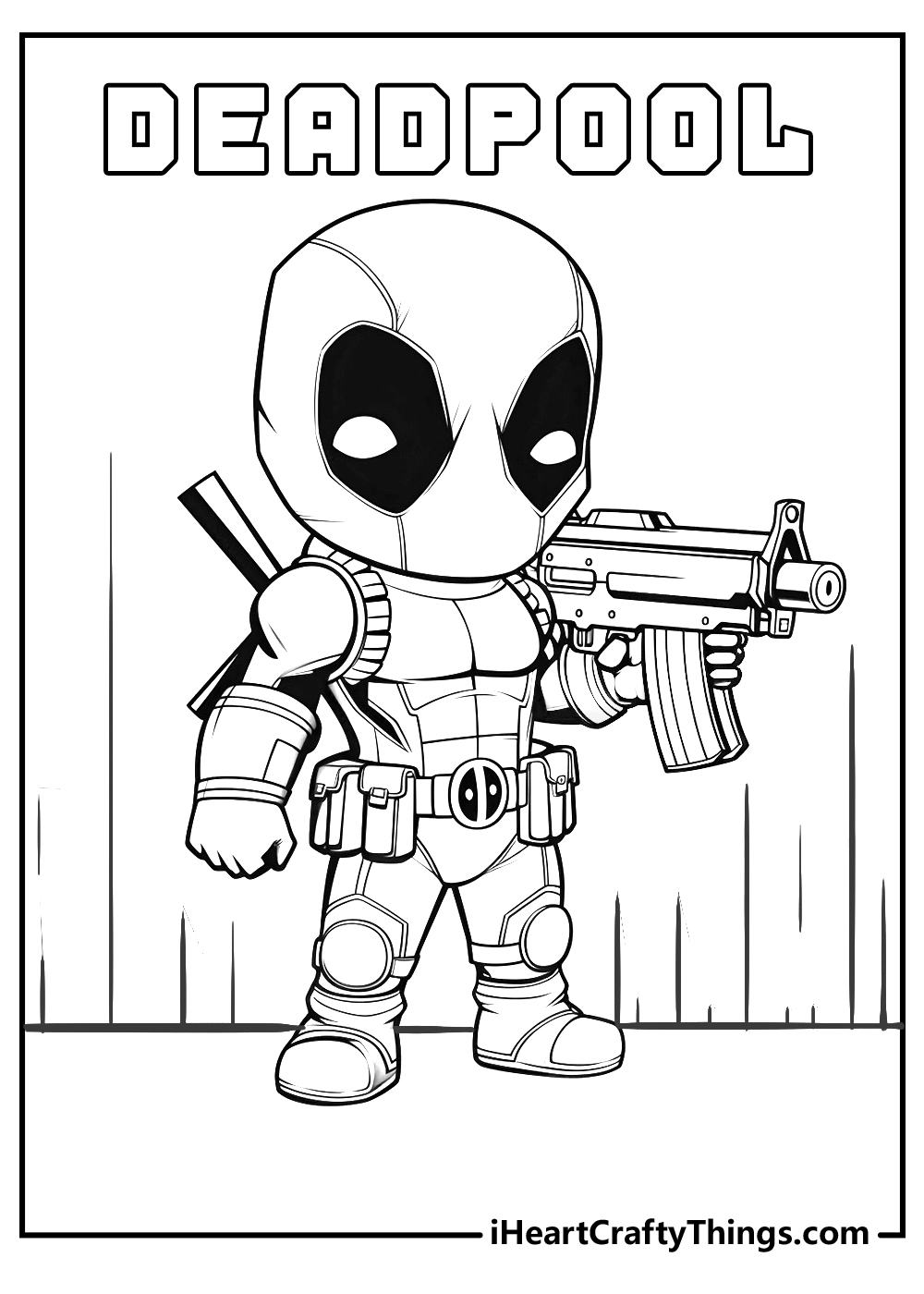 deadpool coloring pages deadpool coloring pages
