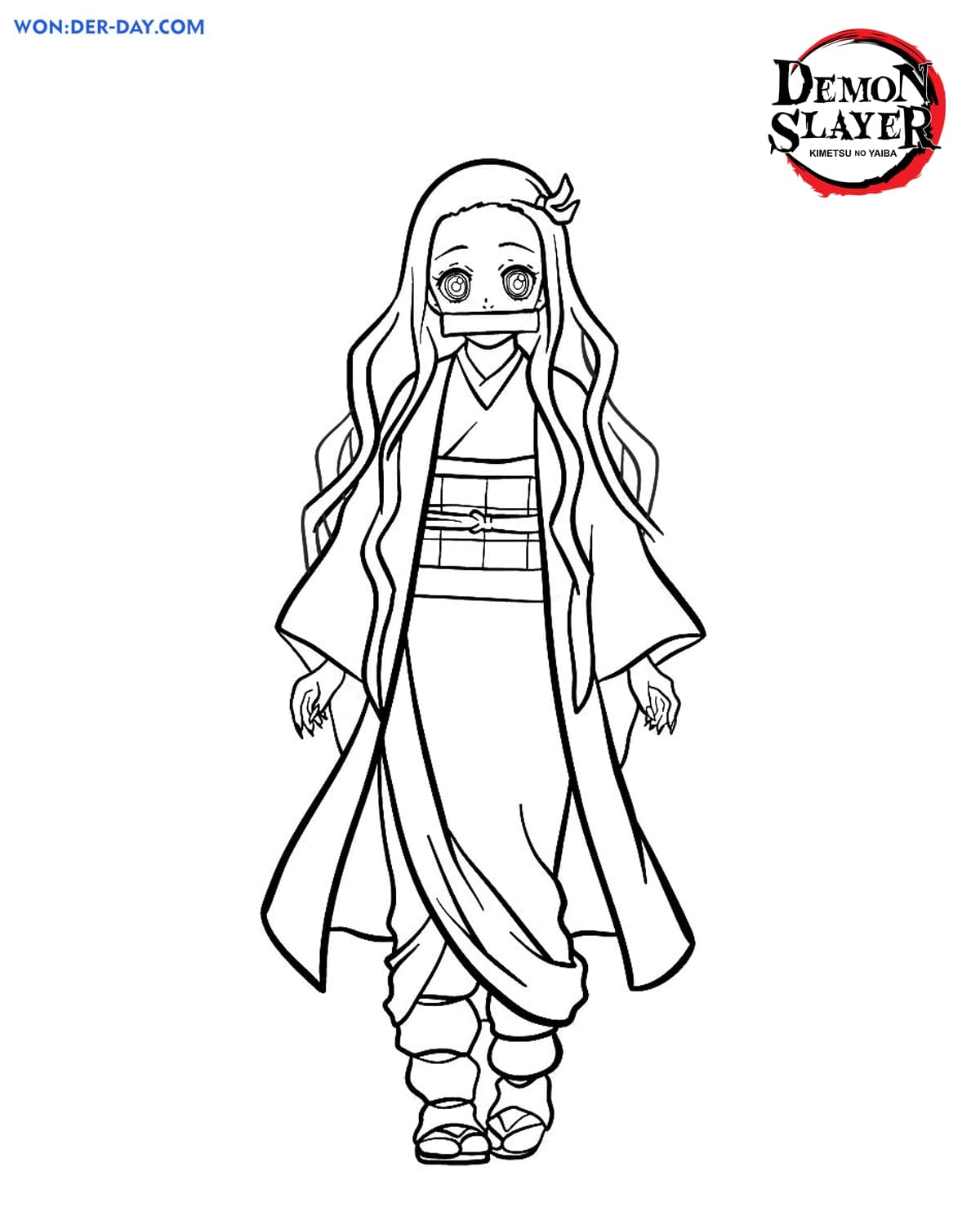Demon Slayer Coloring Pages Printable Coloring Pages Demon Slayer Coloring Pages Printable Coloring Pages