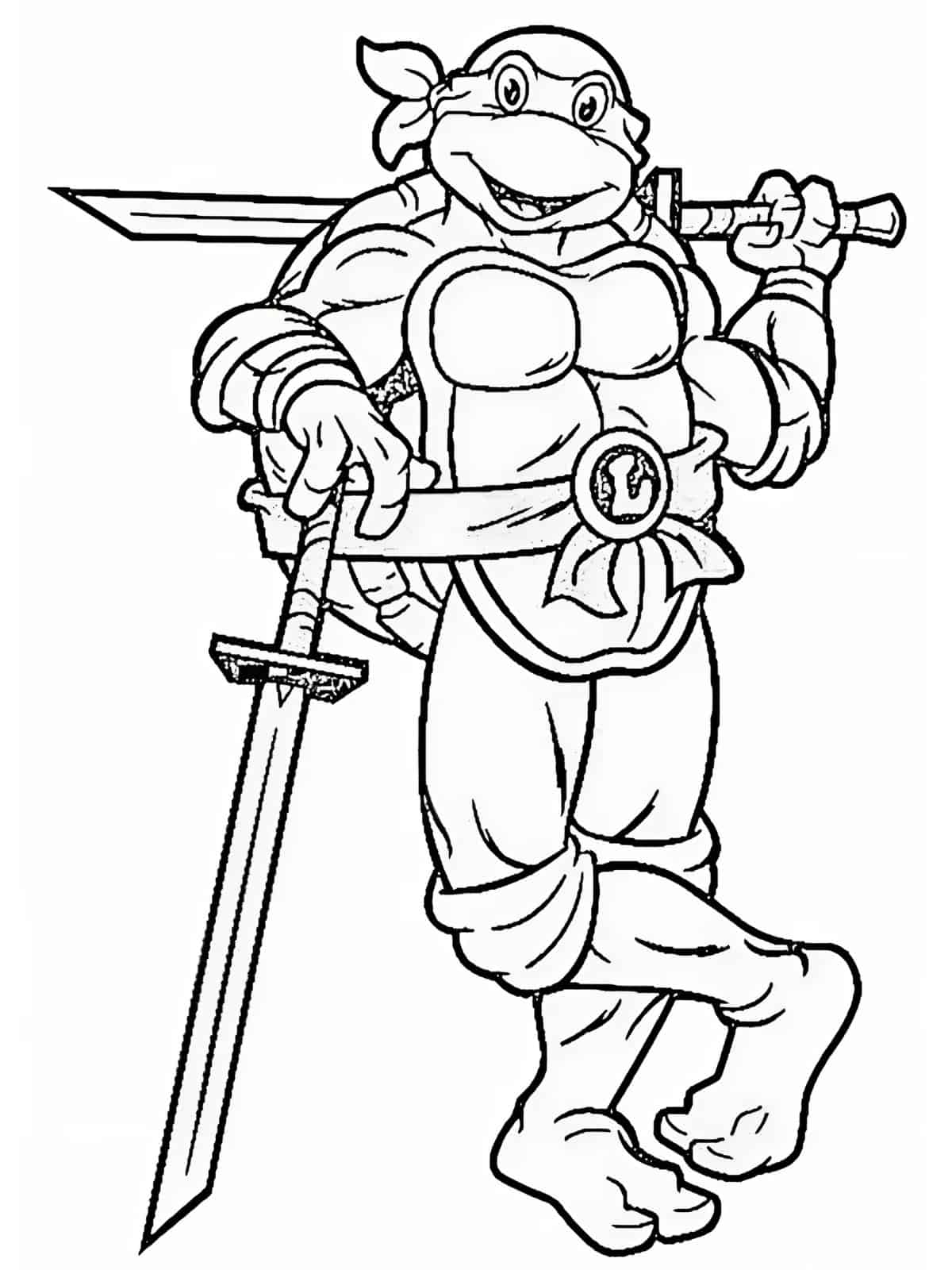 Discover 20 Free Ninja Turtles Coloring Pages Coloringpagesforkids