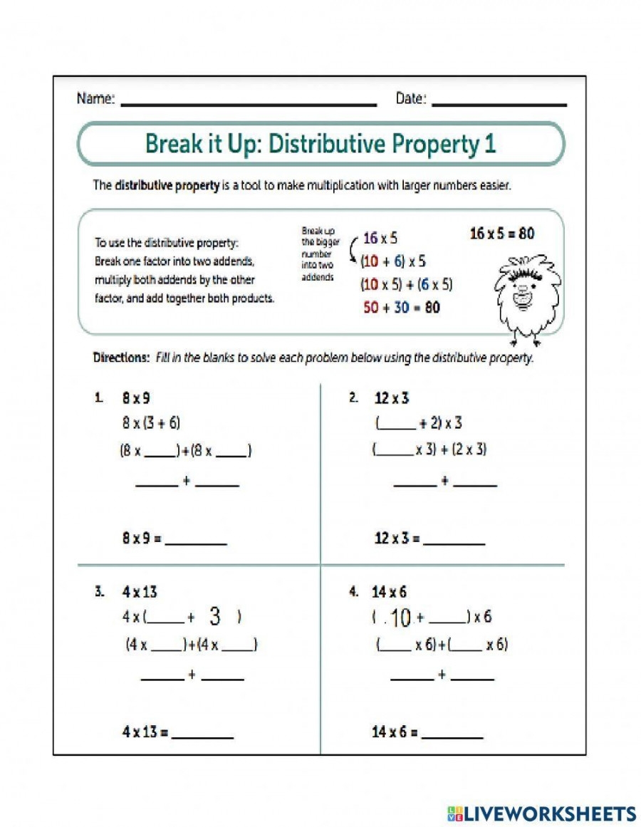 distributive property worksheet pdf distributive property worksheet pdf