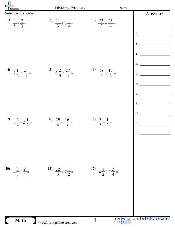Dividing Fractions Worksheet Download Worksheets Library Dividing Fractions Worksheet Download Worksheets Library