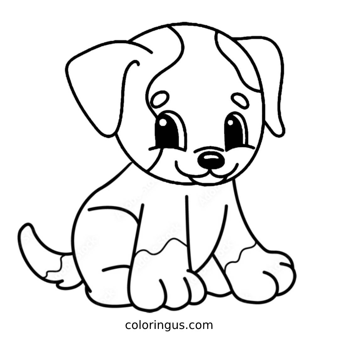 cute dog coloring pages cute dog coloring pages