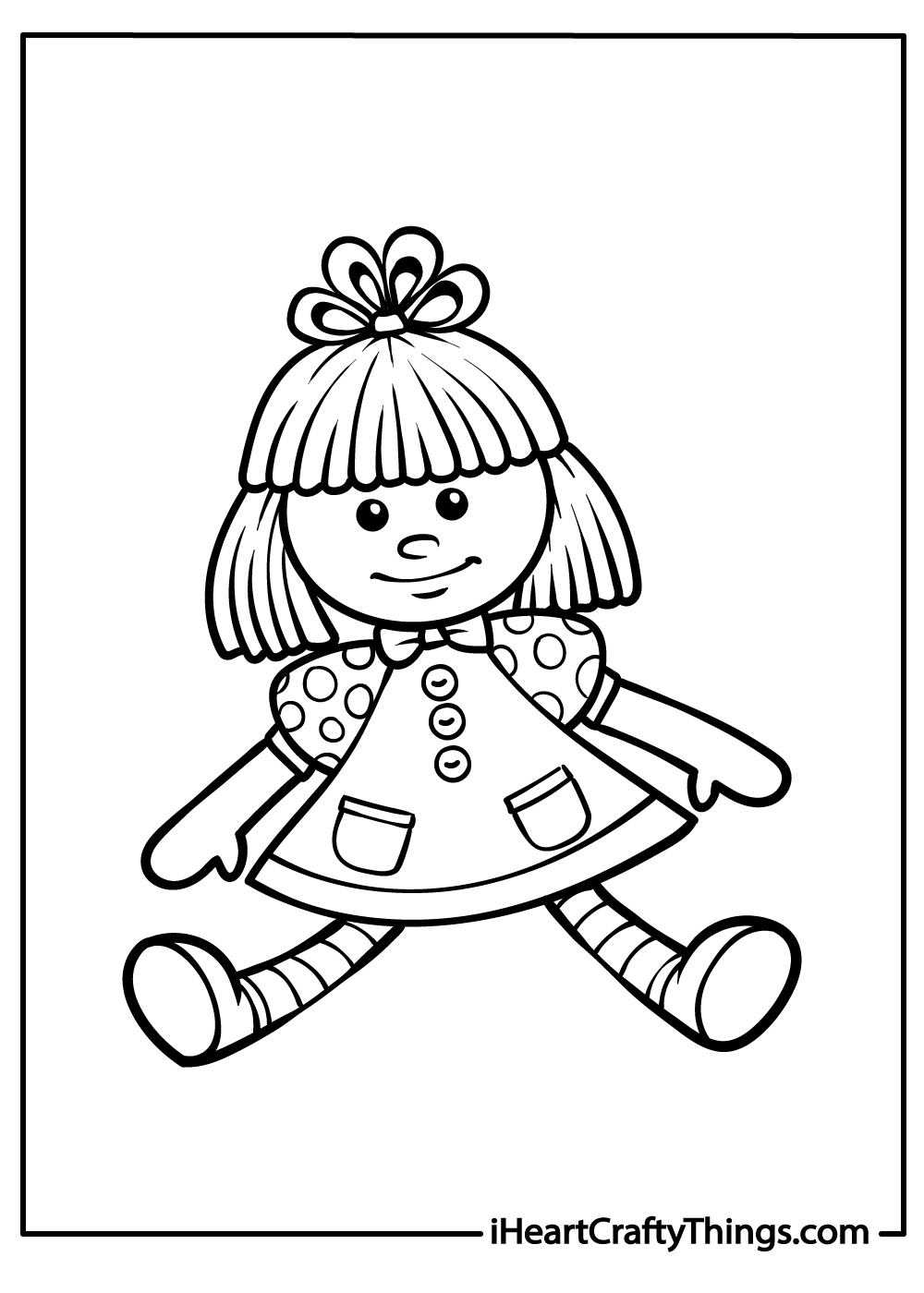 doll coloring pages doll coloring pages