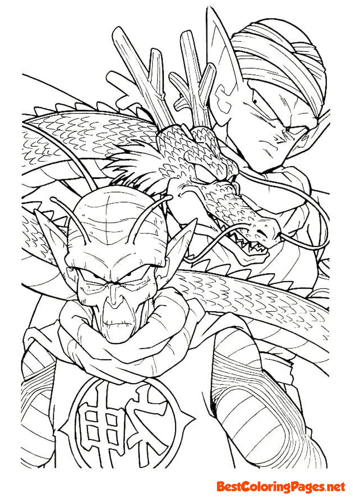 Dragon Ball Coloring Pages Bestcoloringpages