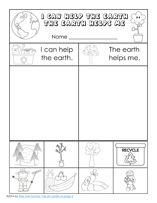 Earth Day Activity Worksheets Worksheet Activity Sheets