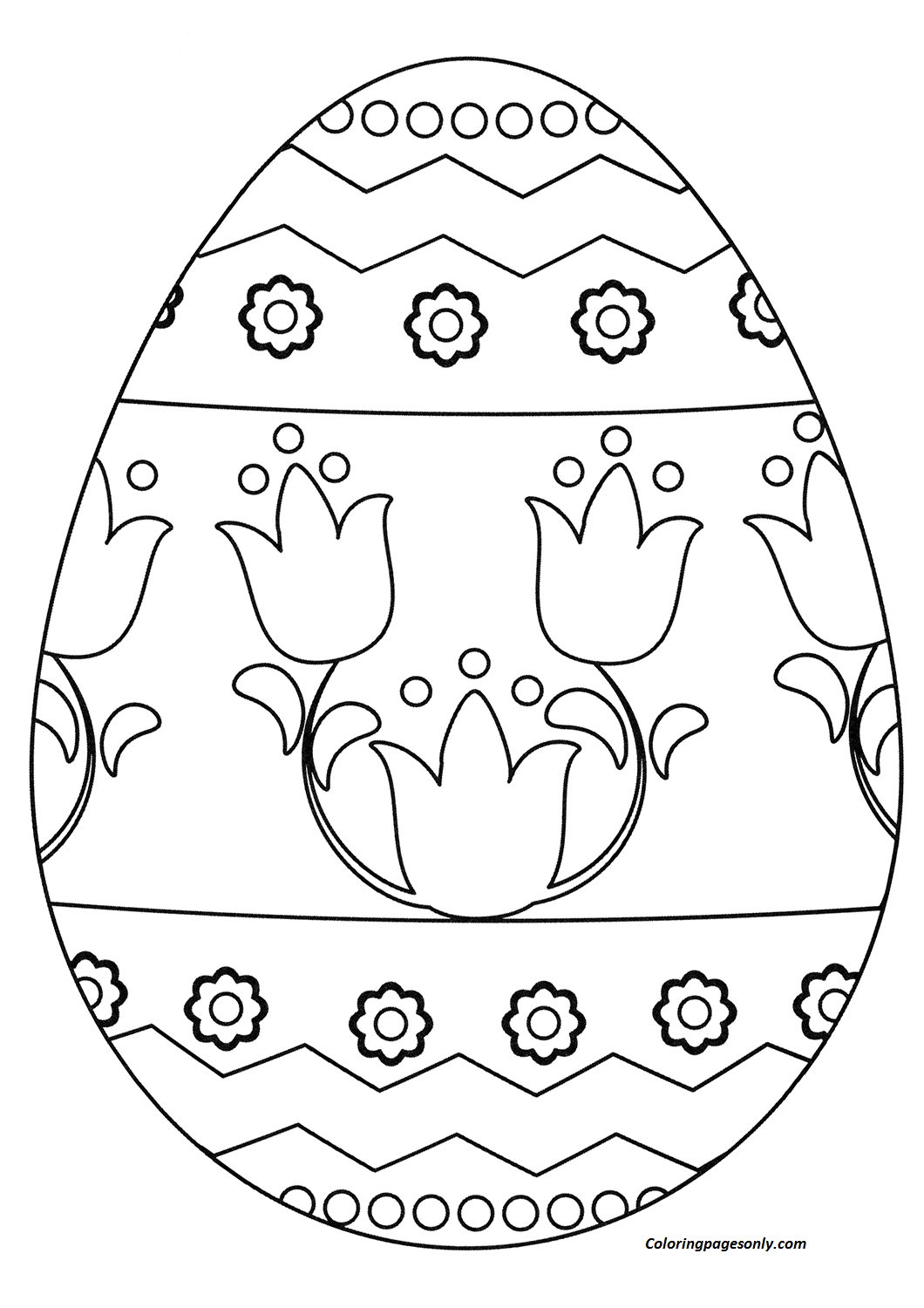 Easter Coloring Pages Eggs Easter Coloring Pages Eggs