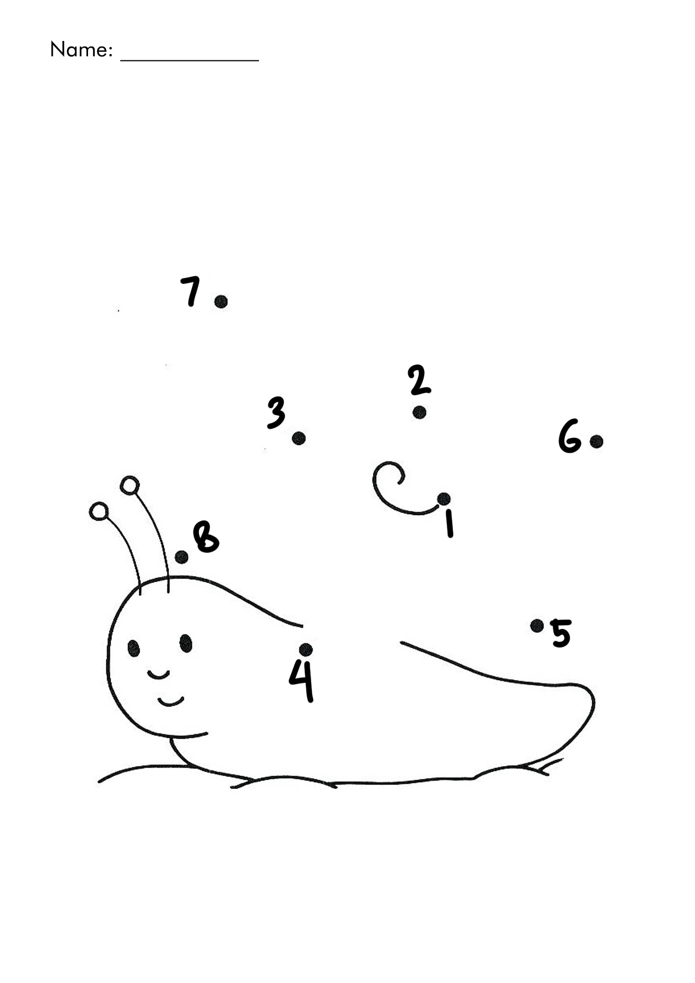 Easy Connect The Dots Printables