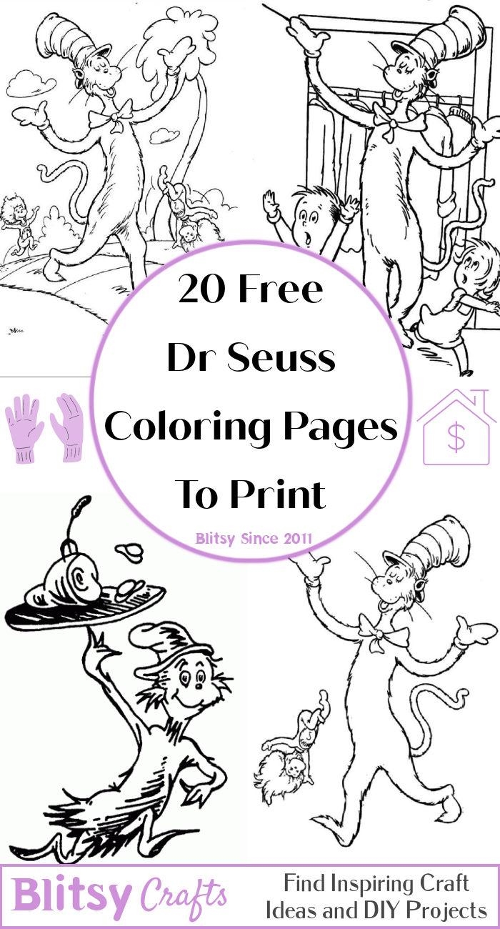 Easy Dr Seuss Coloring Pages 2025 Easy Dr Seuss Coloring Pages 2025