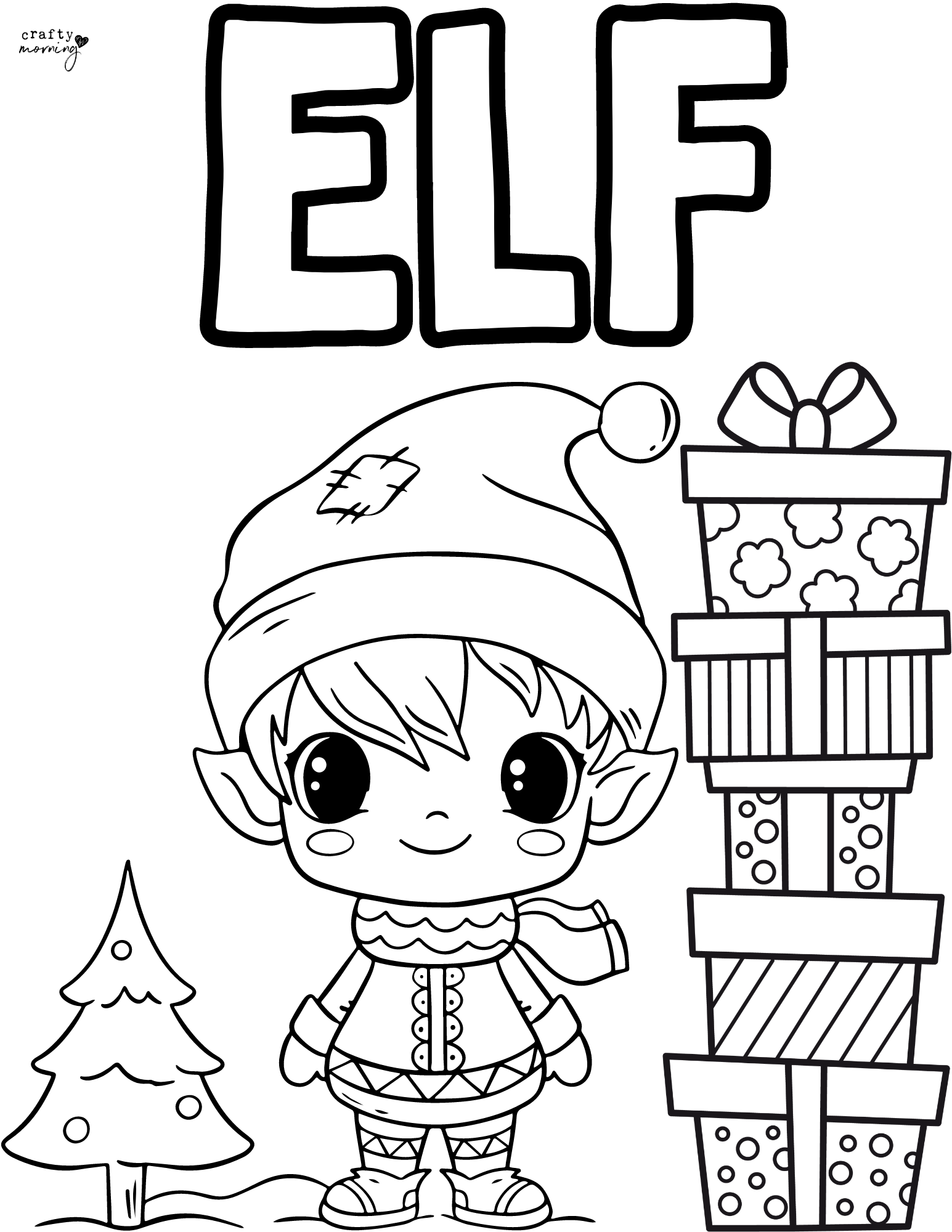 Elf Coloring 9 Best Christmas Elves Coloring Pages For Kids Updated Elf Coloring 9 Best Christmas Elves Coloring Pages For Kids Updated