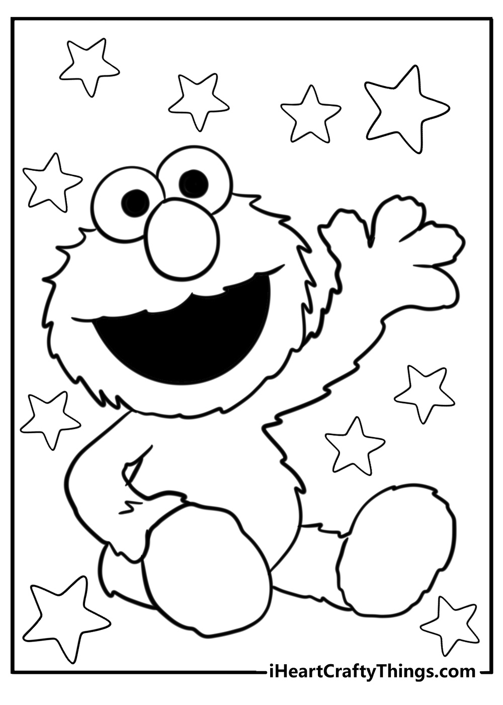 Elmo Coloring Sheets 5648586 Clipart Library