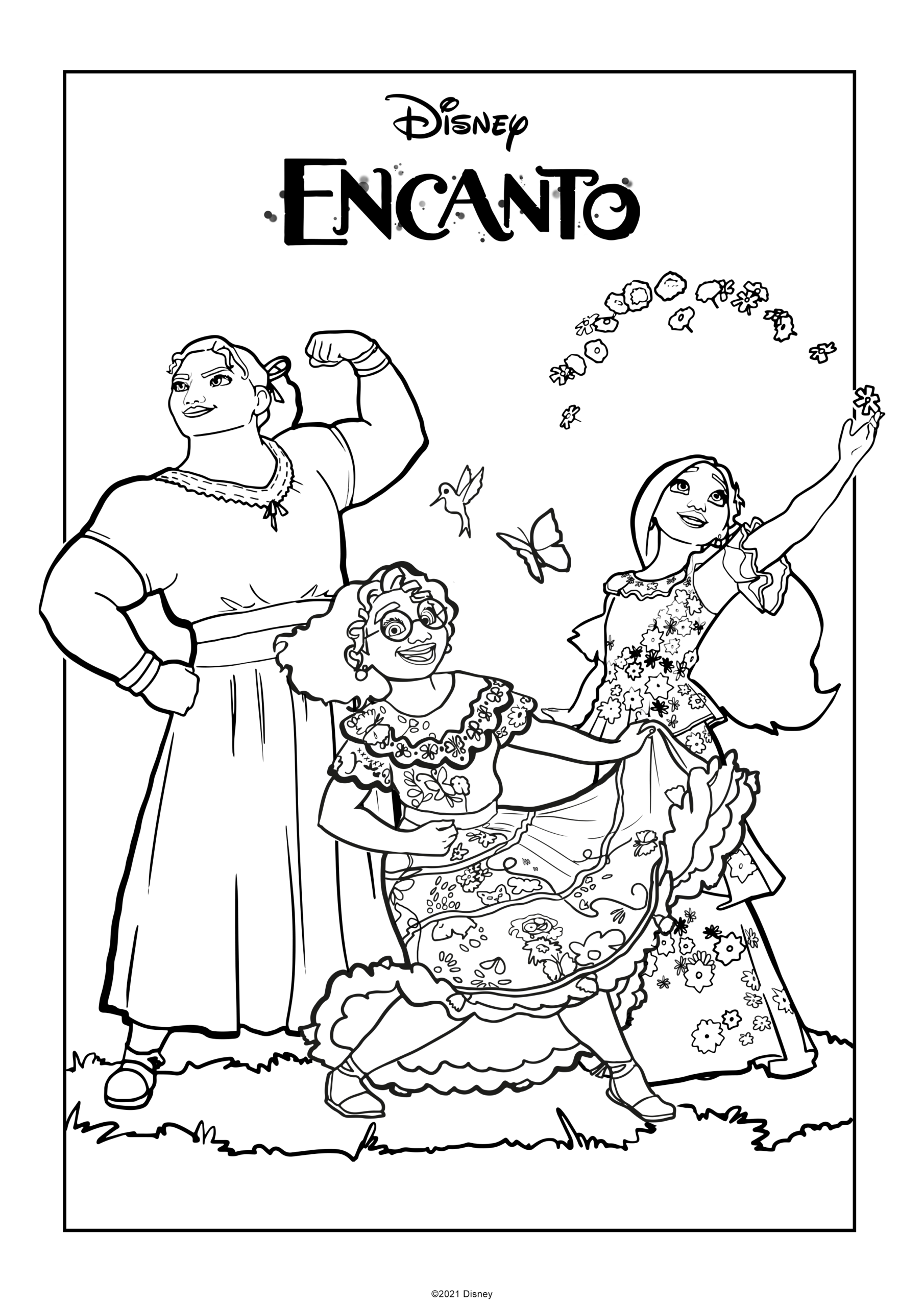 Encanto Coloring Pages Artofit