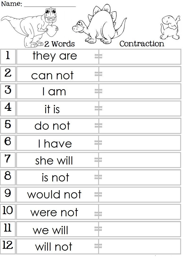 contractions grammar worksheets contractions grammar worksheets