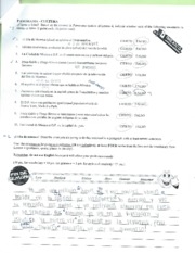 estructura spanish worksheet answers