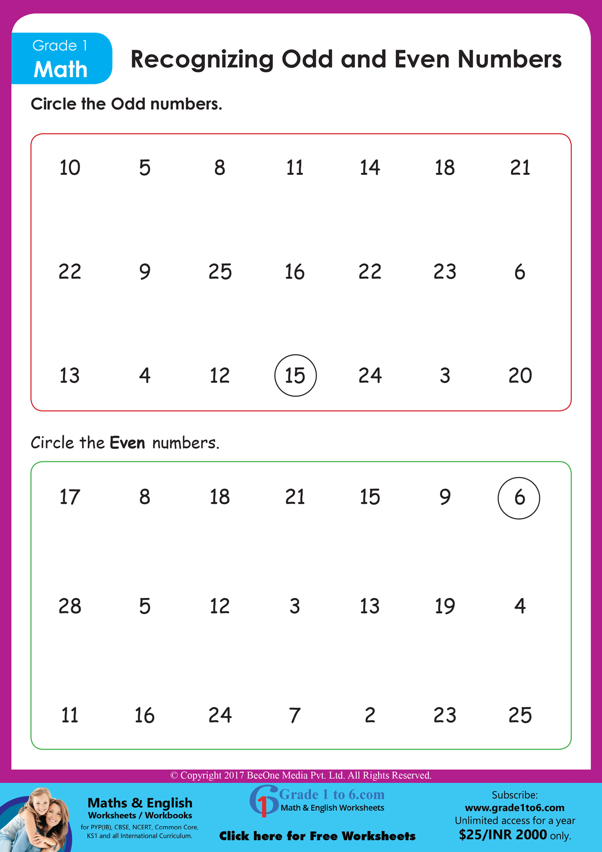 Even And Odd Worksheet Odd And Even Numbers Worksheets Itsy Bitsy