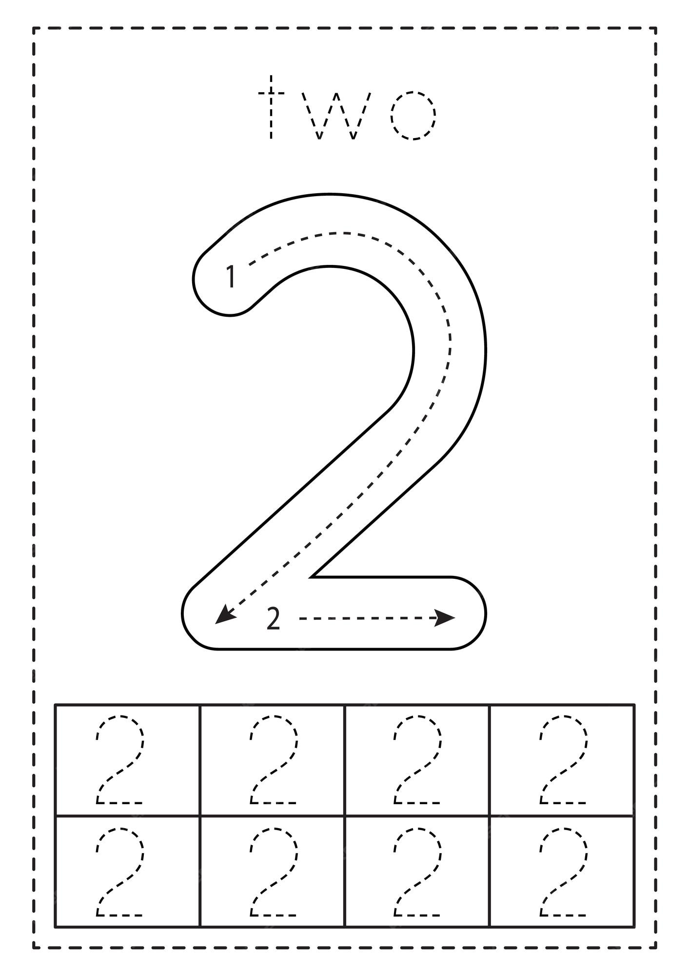 Explore Engaging Number 2 Worksheets For Preschoolers And Kindergarteners
