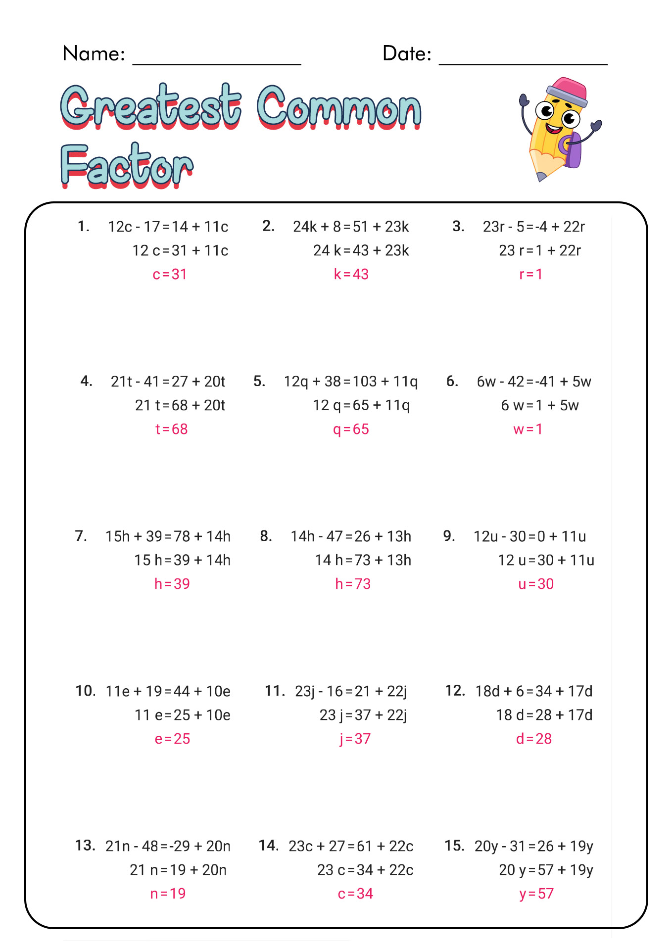 Factoring Quadratics Activity Worksheet FactorWorksheets Factoring Quadratics Activity Worksheet FactorWorksheets