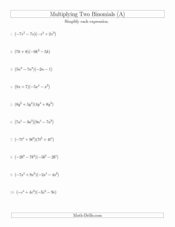 Factorisation By Grouping Worksheet Educational Printable Activities