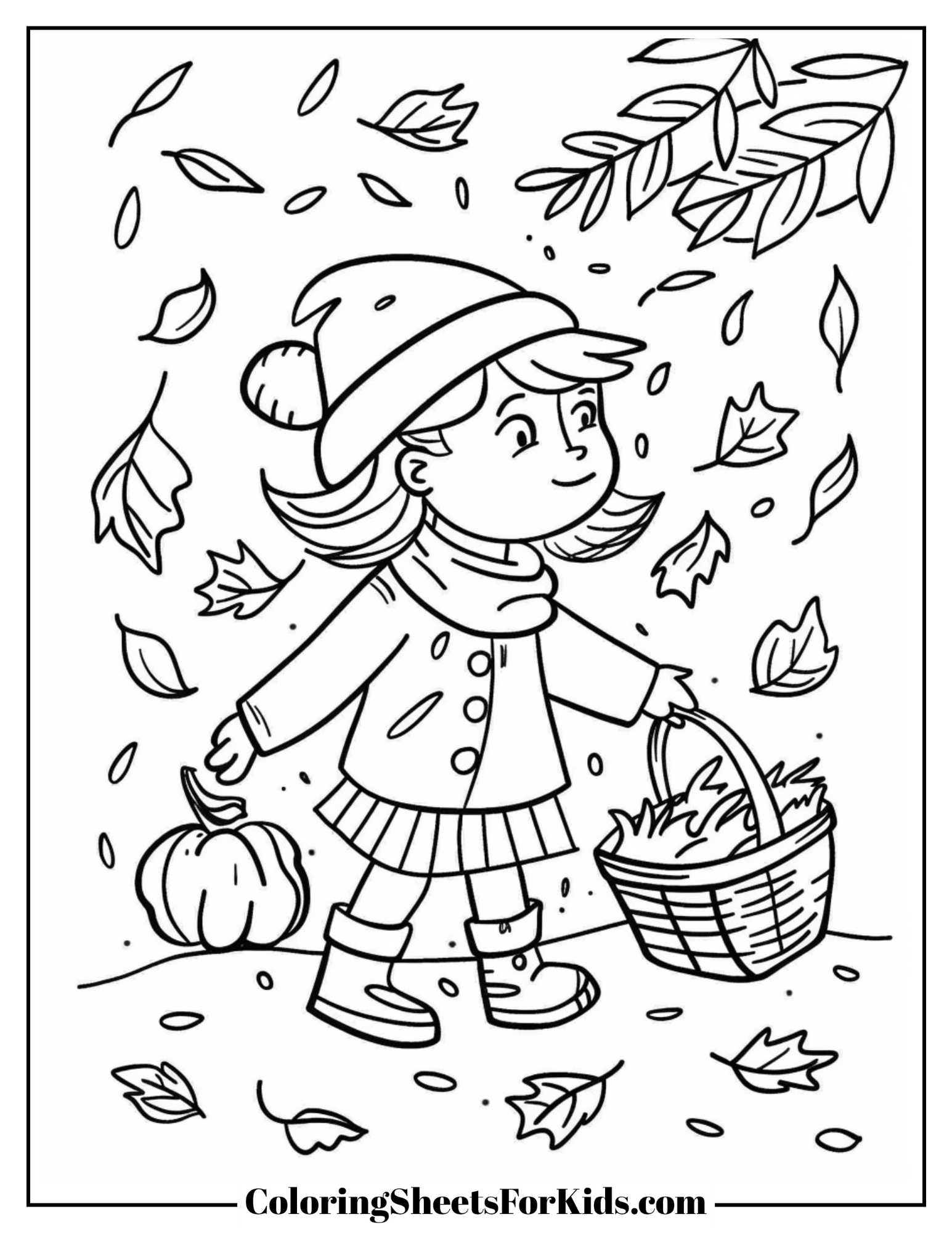 Fall Coloring Page Fall Coloring Pages Autumn November Coloring Fall Coloring Page Fall Coloring Pages Autumn November Coloring
